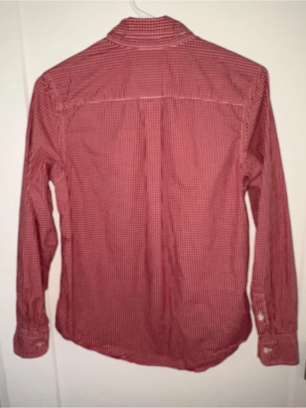 NWOT Ralph Lauren gingham check button down shirt sz L 14/16